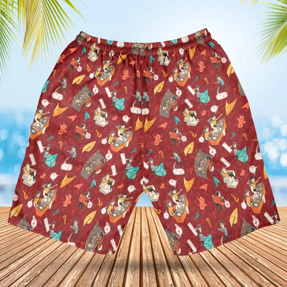 Star Trek Daily Activites Hawaiian Short - 2