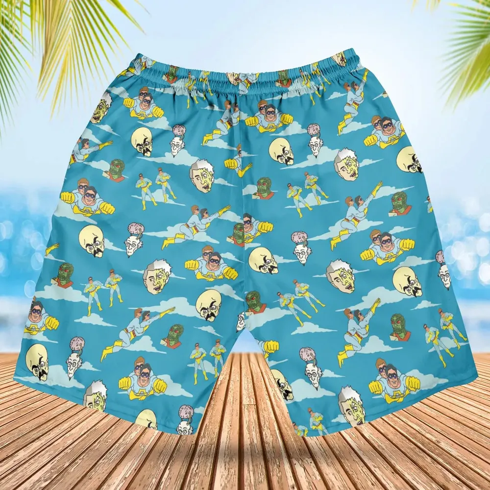 The Ambiguously Gay Duo Characters Patterns Hawaiian Short - 2