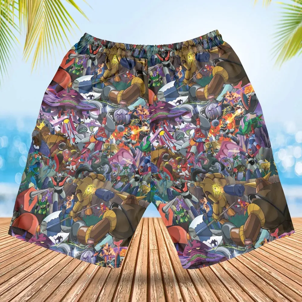 Shogun Warriors Battle Hawaiian Short - 2