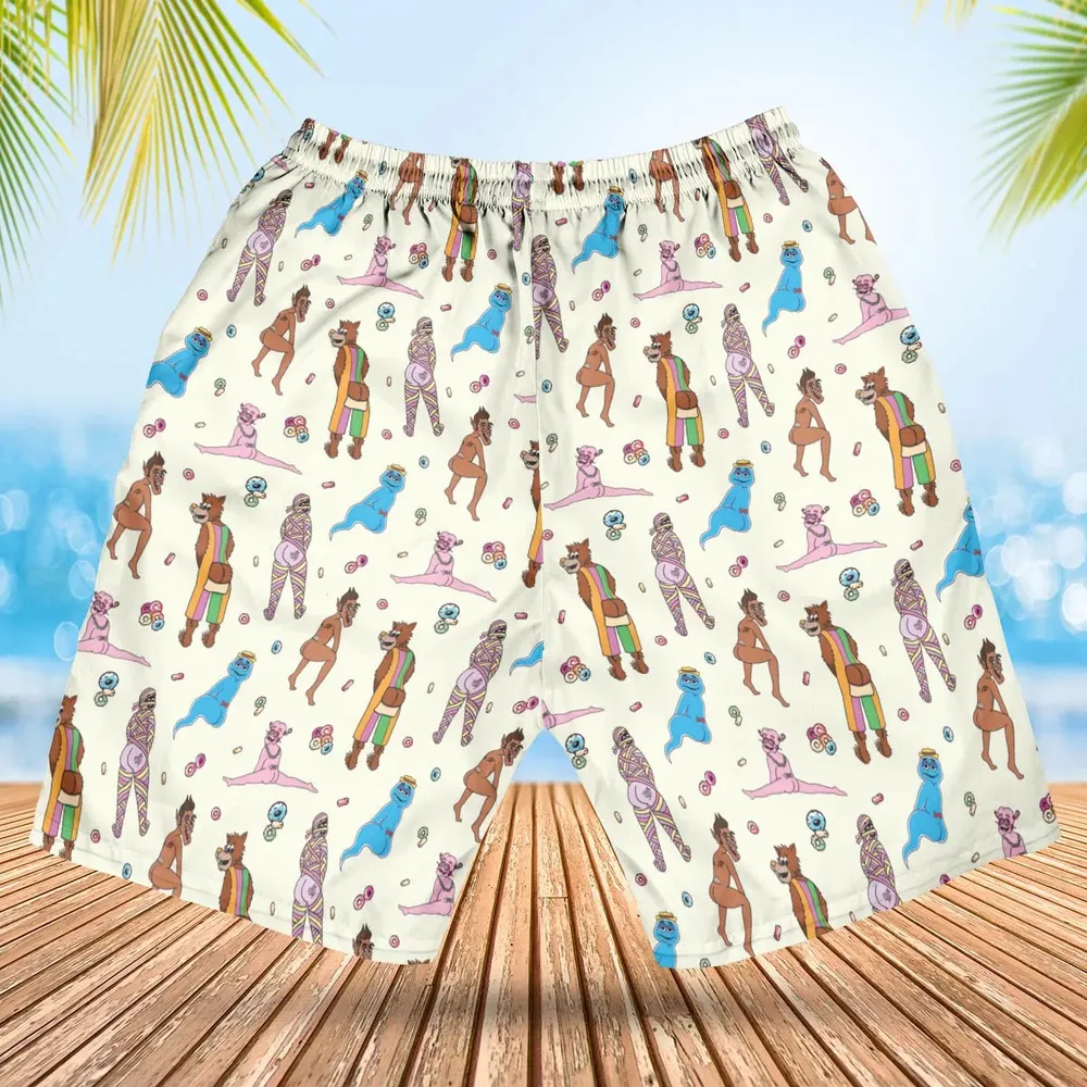 Cereal Monster Breakfast Hawaiian Short - 2