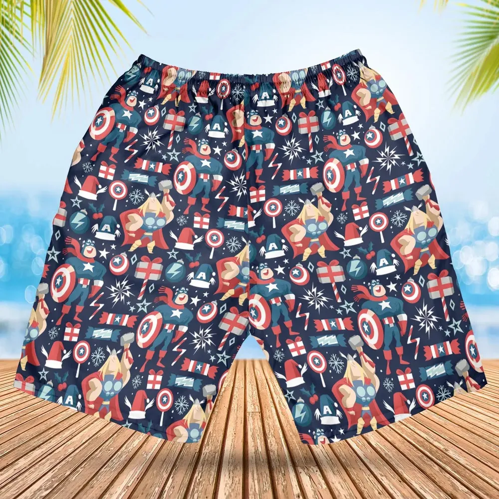 Marvelous Christmas Hawaiian Short - 2