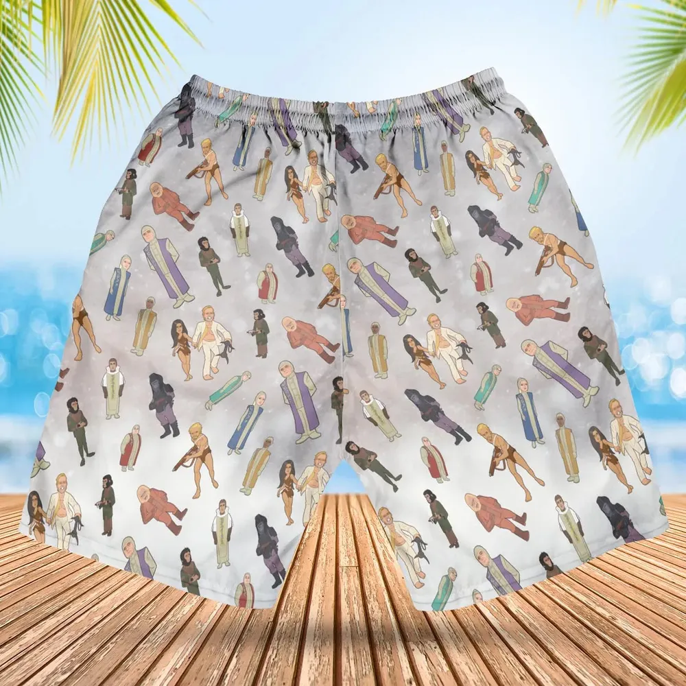 Planet of Apes Characters Hawaiian Short - 2