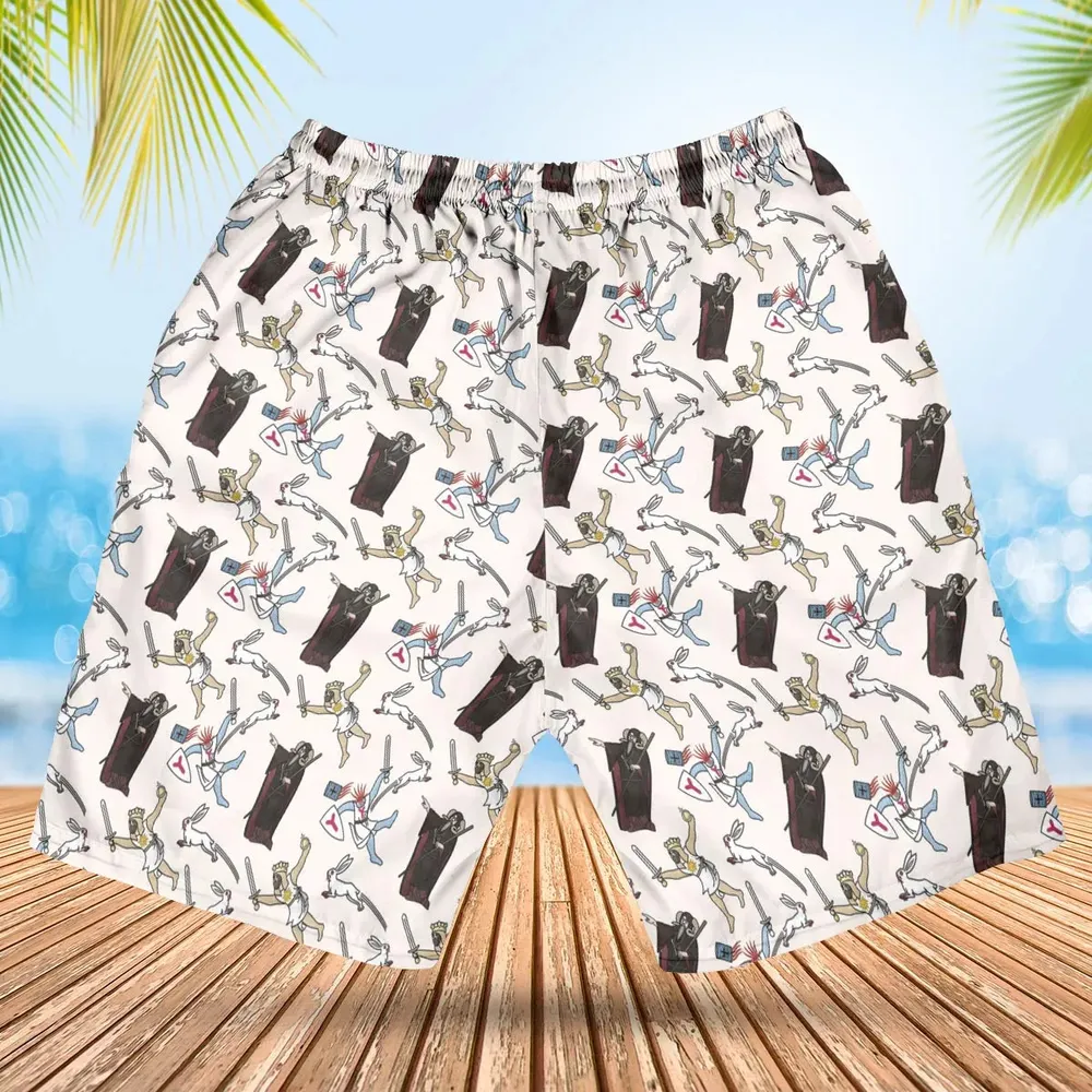 The Killer Rabbit Monty Python Hawaiian Short - 2