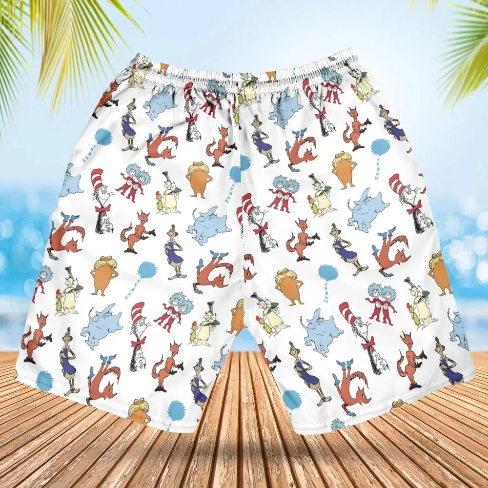 Seuss Swag Dr. Seuss Hawaiian Short - 2