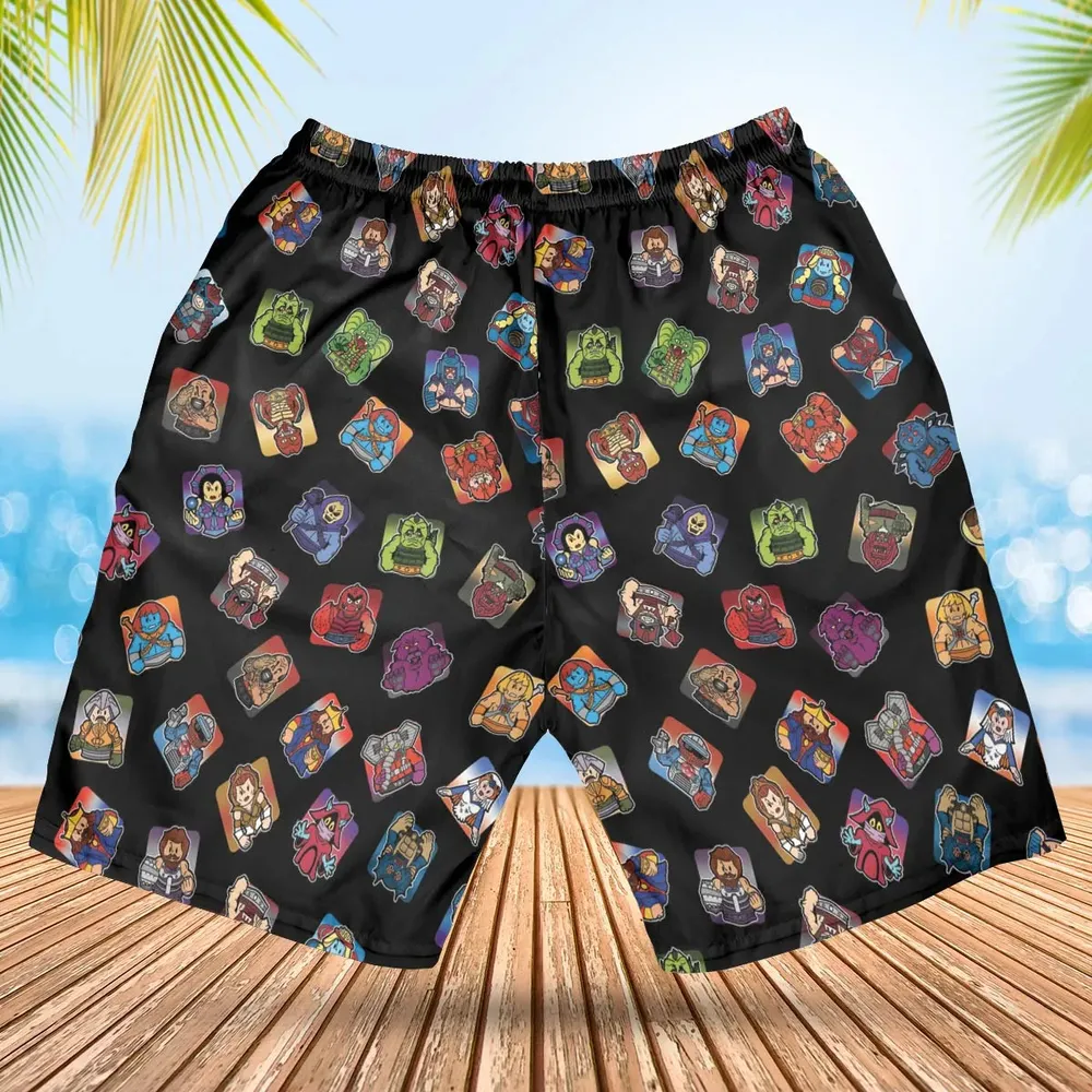 Retro Hero Masters of the Universe Hawaiian Short - 2
