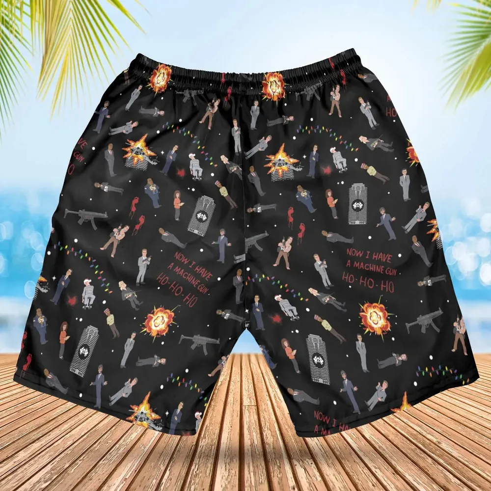 Die Hard Is My Favorite Christmas Movie Hawaiian Short - 2