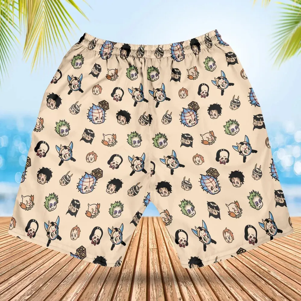 Horror Chic Hawaiian Short - 2