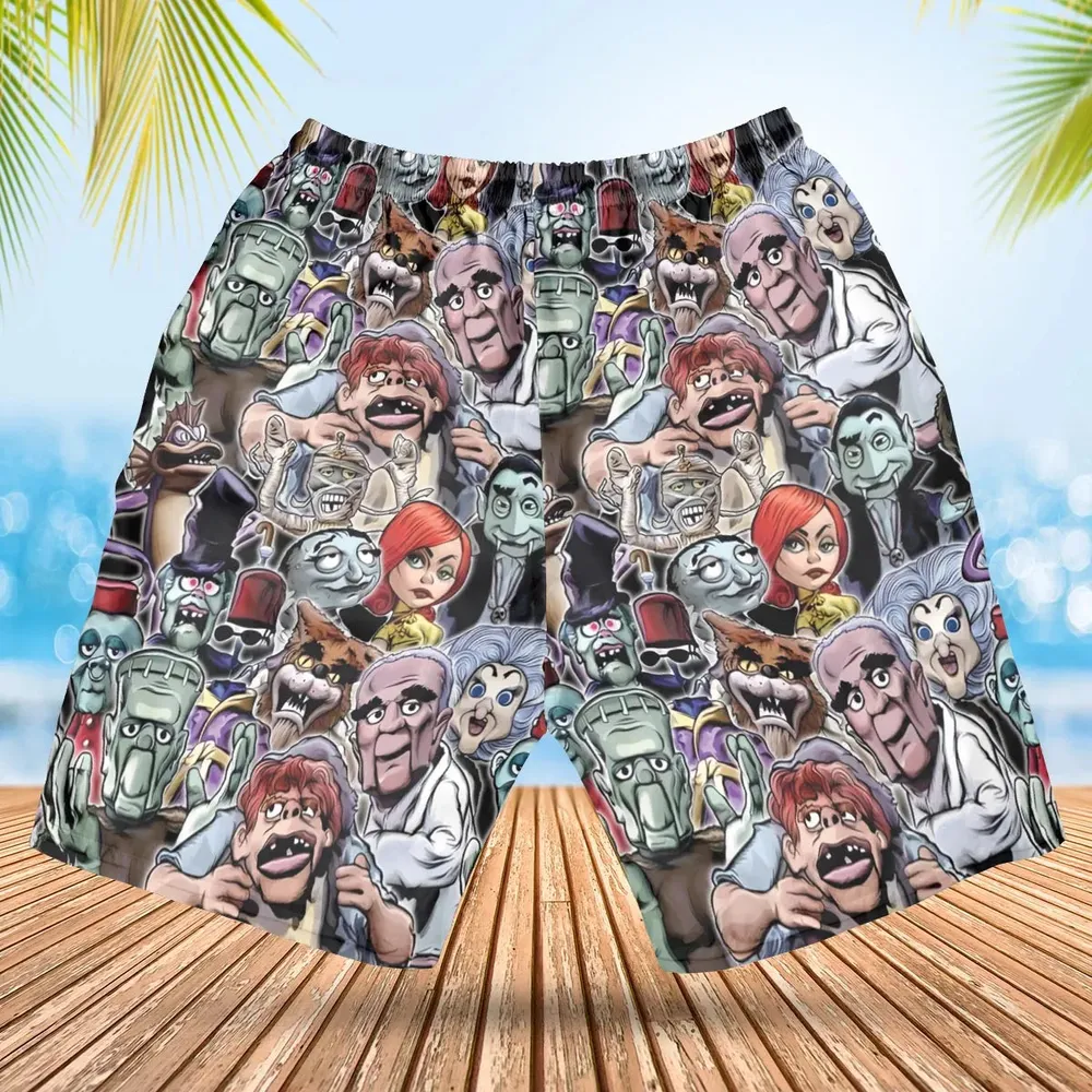 Party Like A Monster Mad Monster Party Hawaiian Short - 2