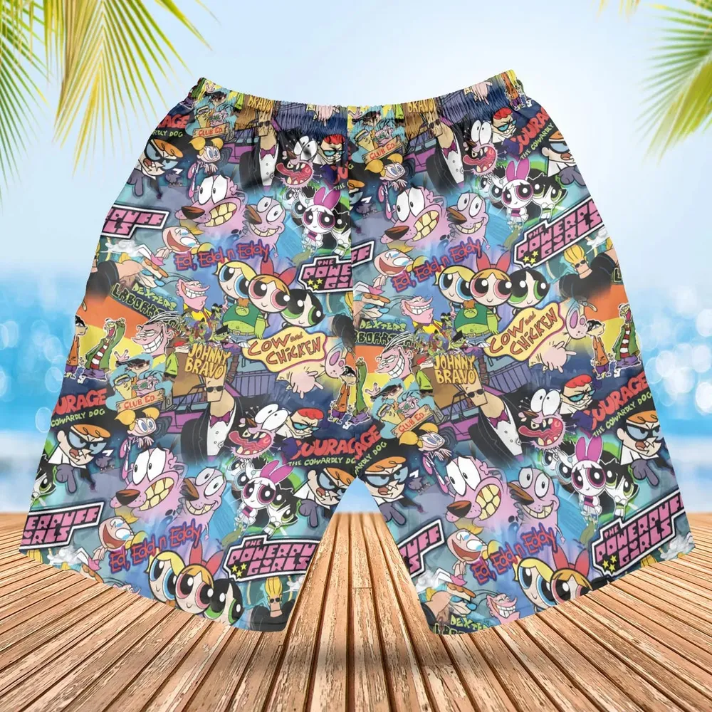Cartoon Craze Hawaiian Short - 2