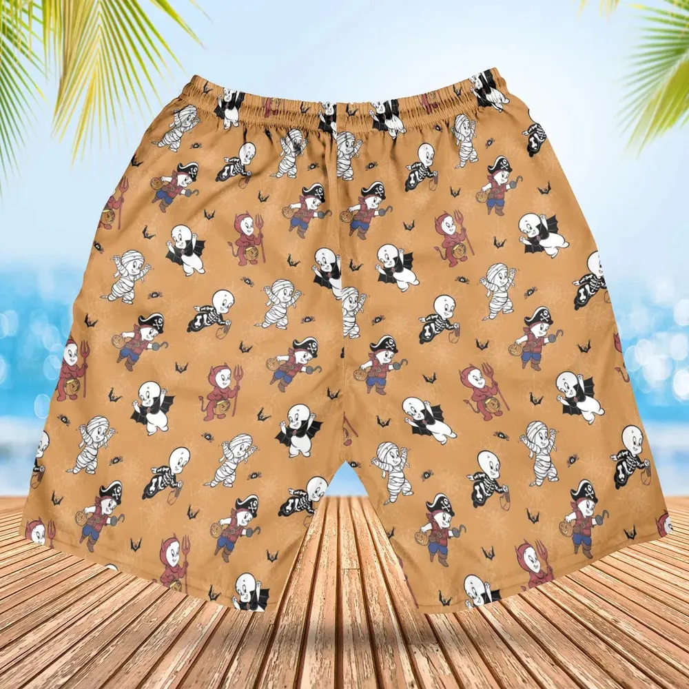 Casper Costume Fun Hawaiian Short - 2