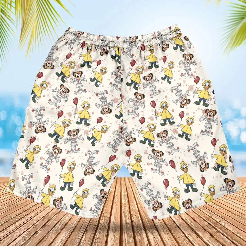 Mouse Clown Hawaiian Short - 2