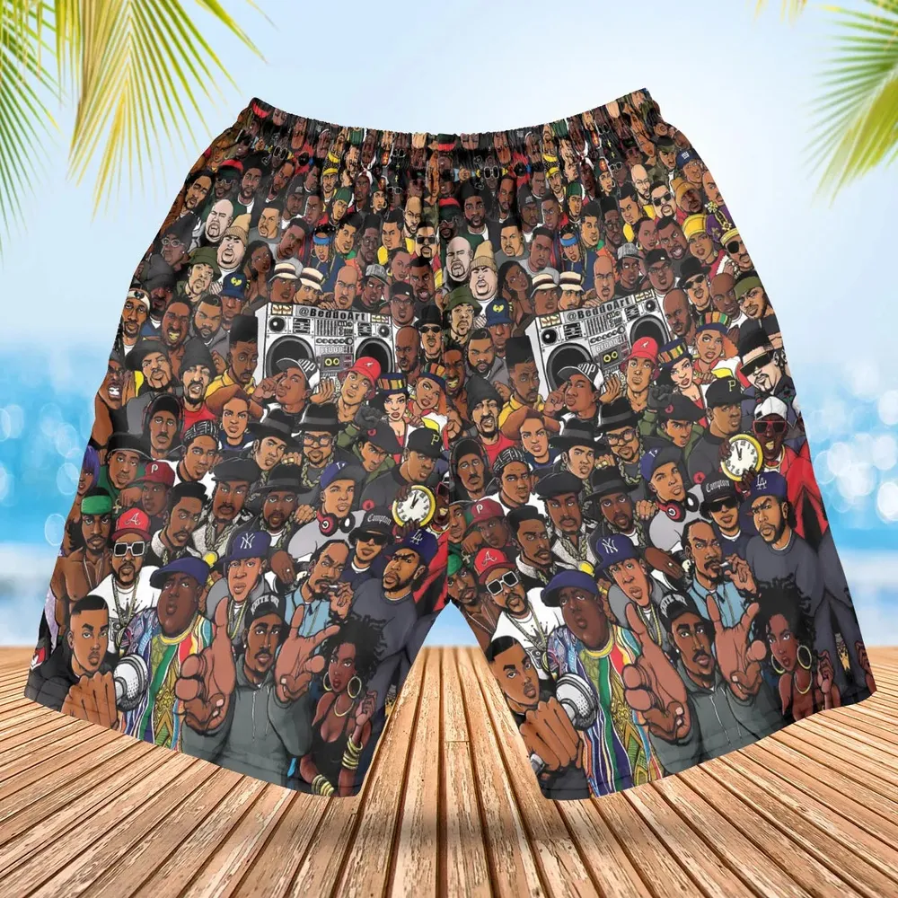 The Golden Age of Hip Hop Hawaiian Short - 2