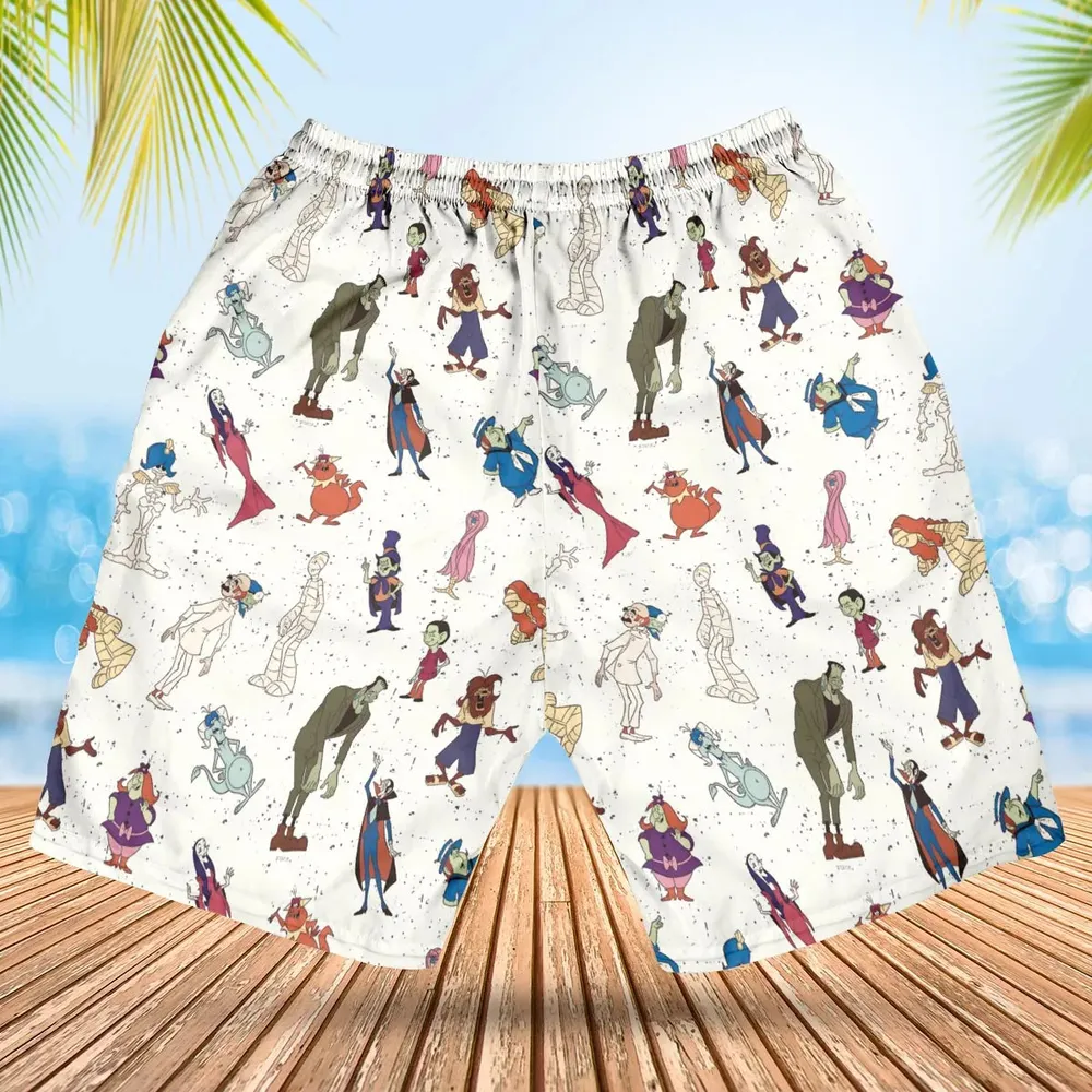 Groovie Goolies Halloween Hawaiian Short - 2