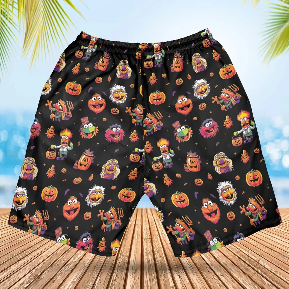 Halloween Muppets Hawaiian Short - 2