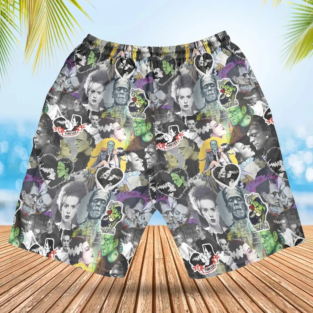 Forever Frankenstein Hawaiian Short - 2