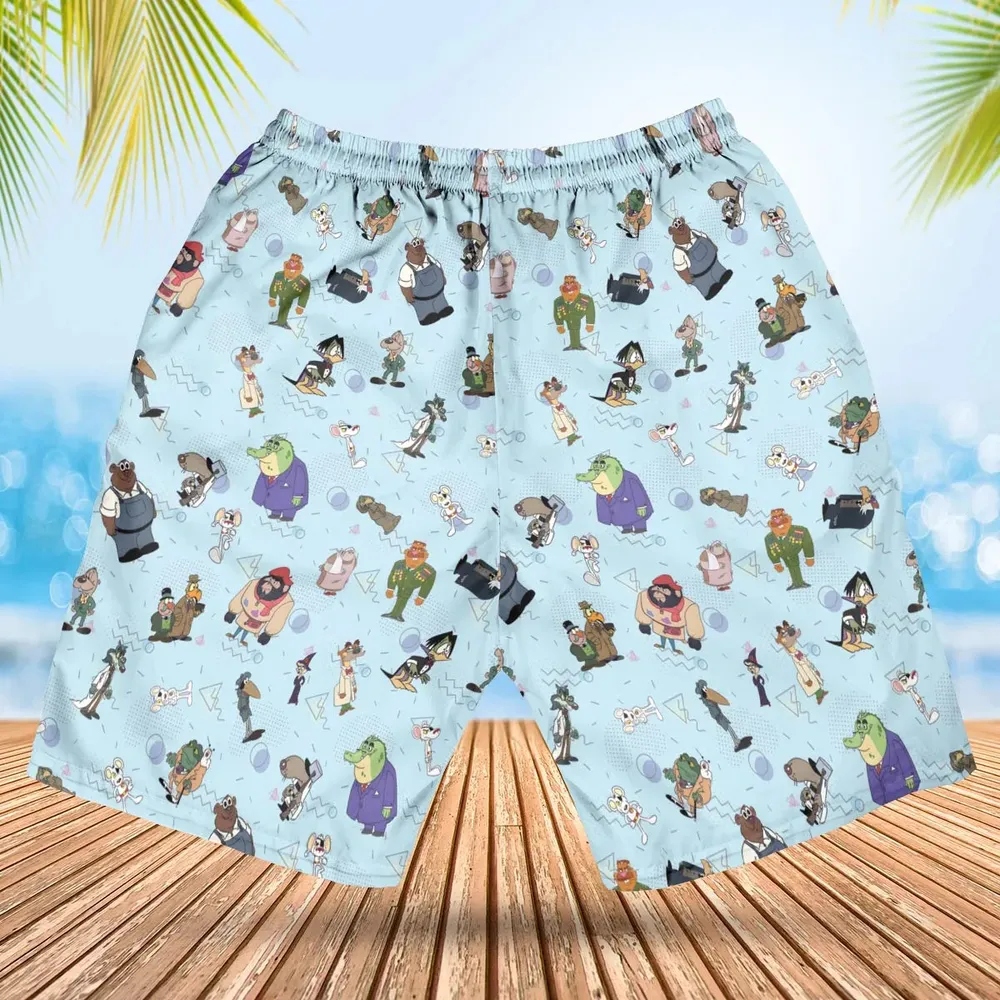 Danger Mouse Duckula Return Hawaiian Short - 2