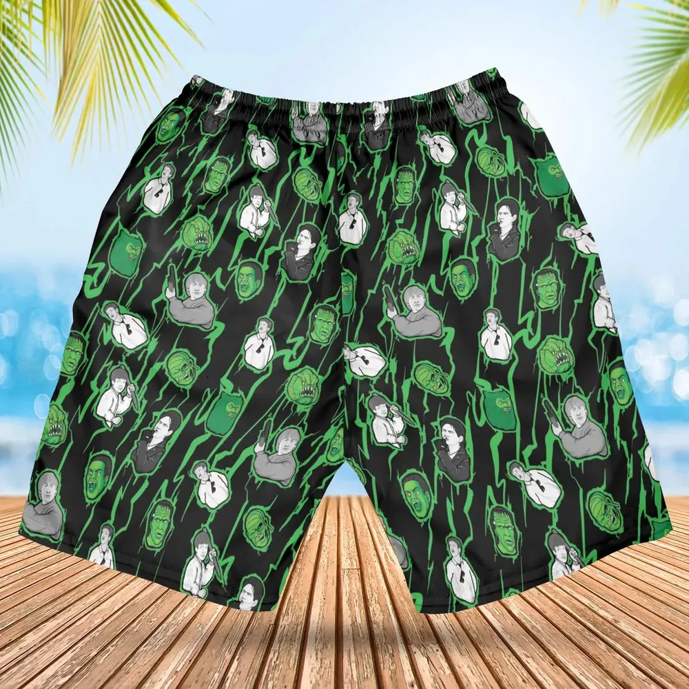 Classic Cult Monster Squad Hawaiian Short - 2