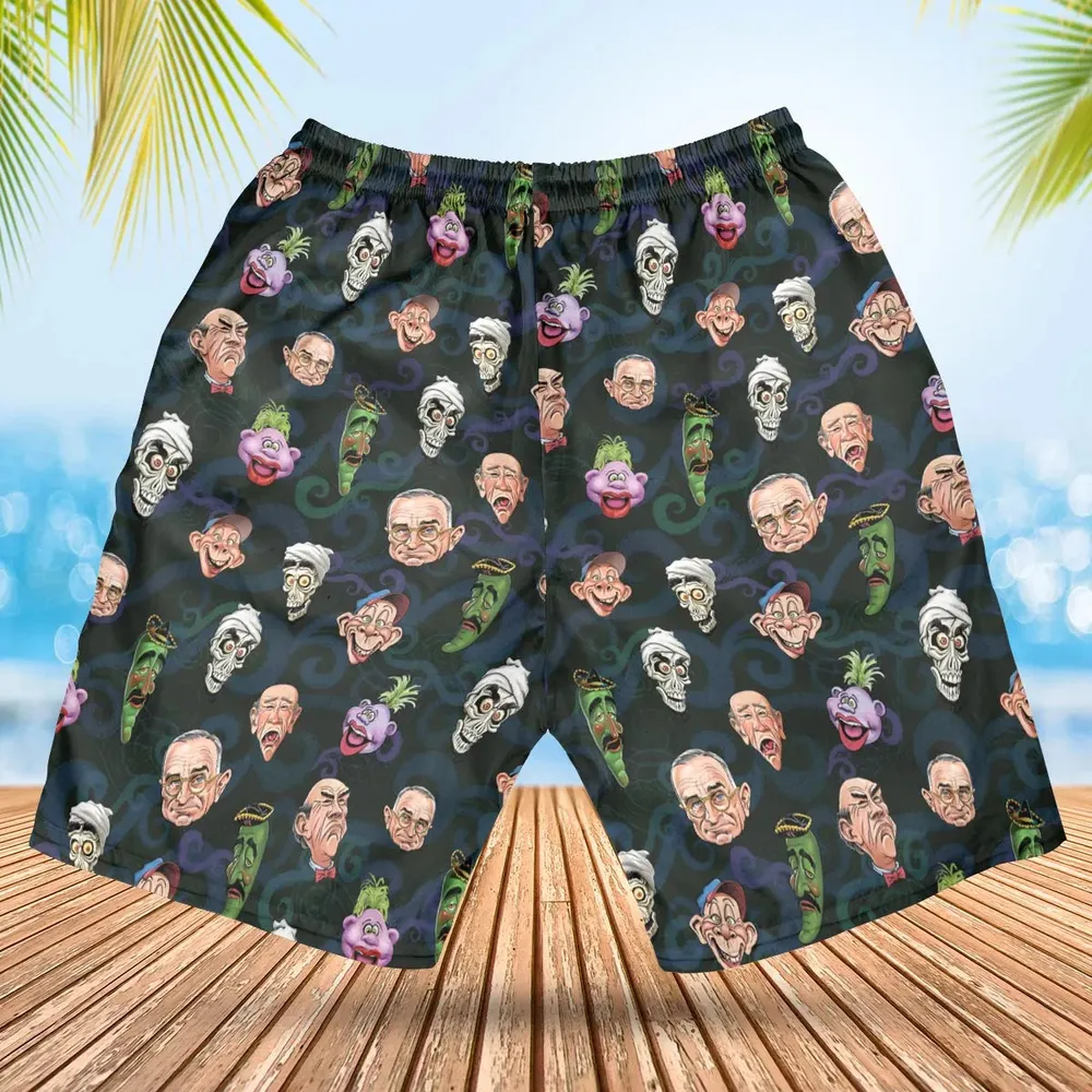 Puppet Comedy Characters Hawaiian Short - 2