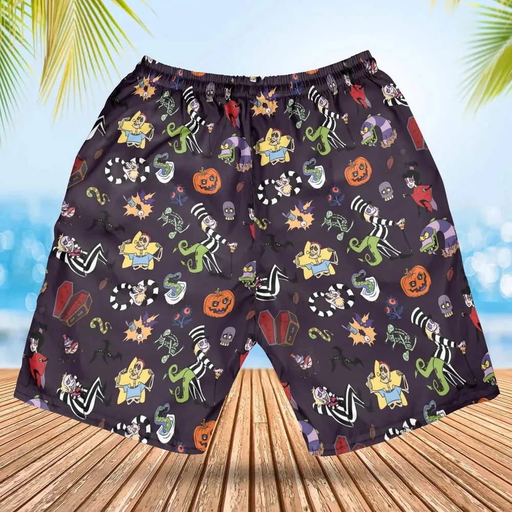 The Old Day Beetlejuice Hawaiian Short - 2
