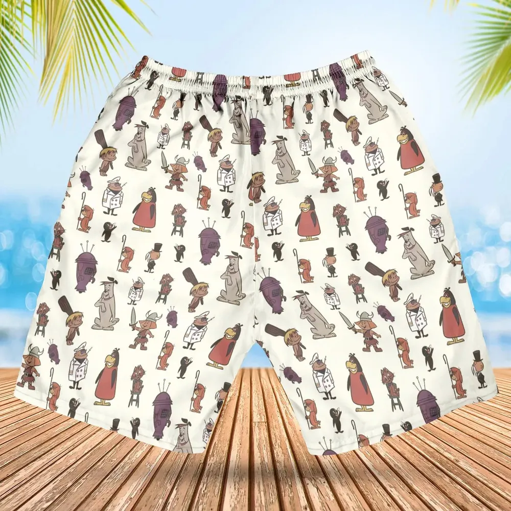 The Ruff and Reddy Show Hawaiian Short - 2