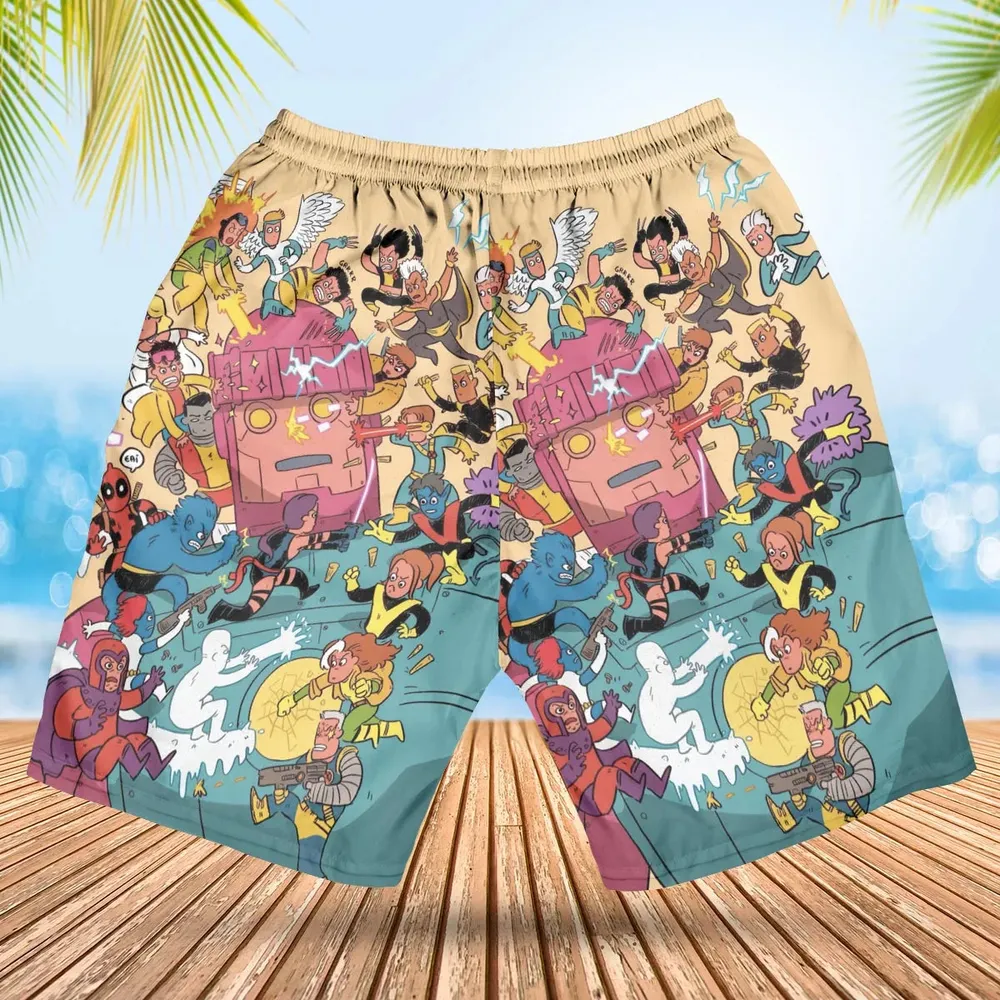 Super Style X-Men Hawaiian Short - 2