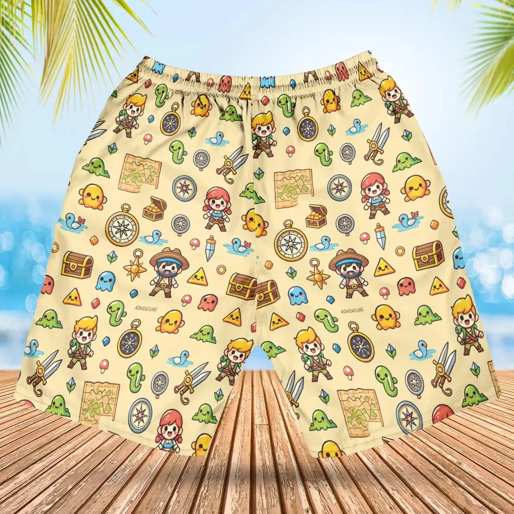 Quest Mode On The Legend of Zelda Hawaiian Short - 2