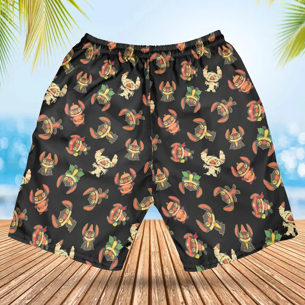 Stitch Halloween Costumes Hawaiian Short - 2
