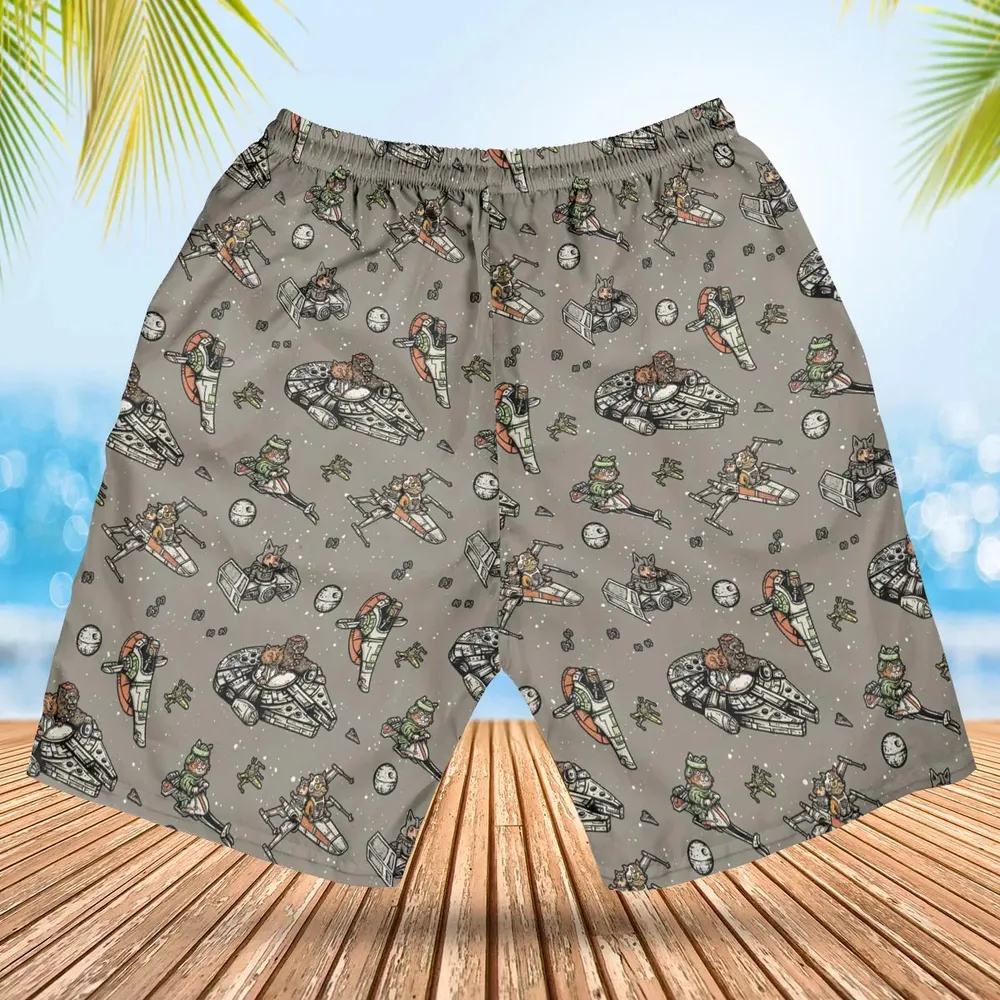 Goldbug Leader Star Wars Hawaiian Short - 2