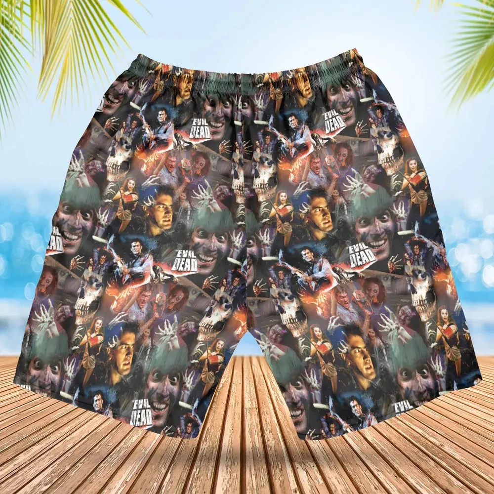Classic Horror Evil Dead Hawaiian Short - 2