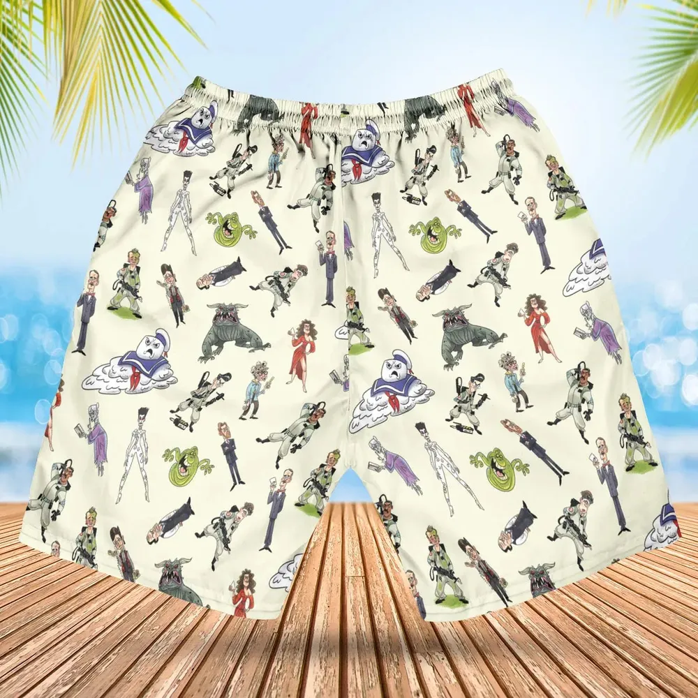 Real Ghostbusters Hawaiian Short - 2