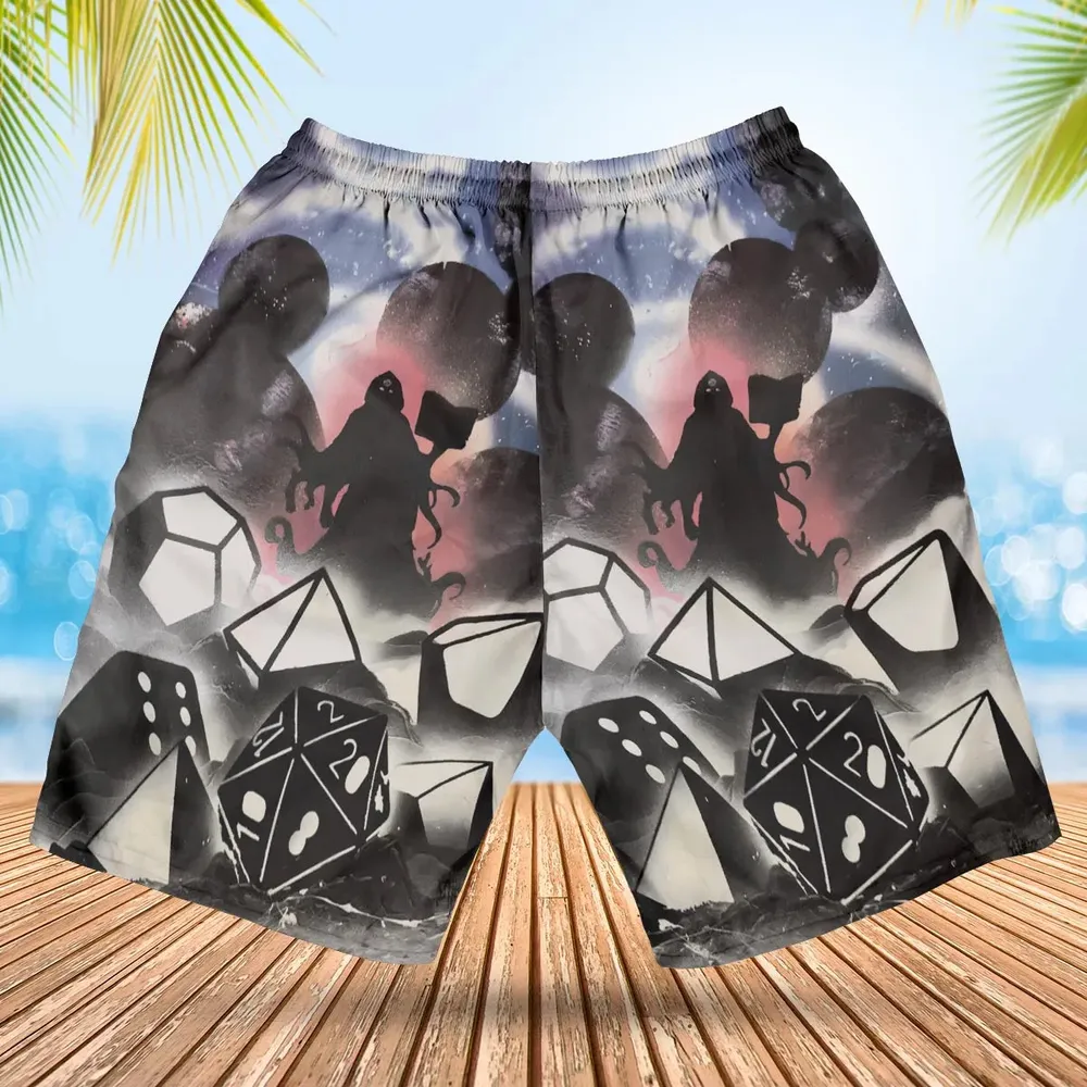How I Roll DnD Hawaiian Short - 2