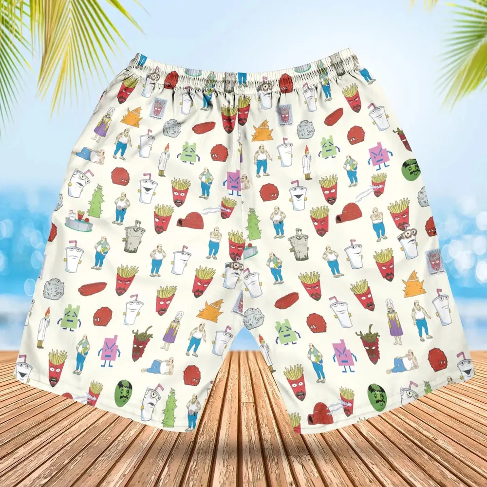 Aqua Teen Style Hawaiian Short - 2