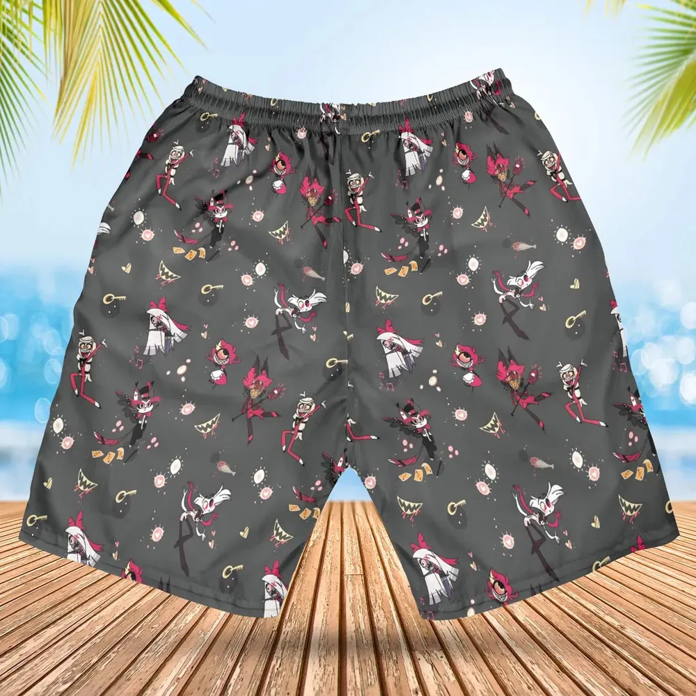 Helluva Hazbin Hawaiian Short - 2