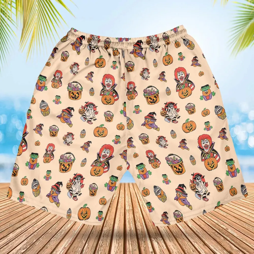 McDonaldland Halloween Hawaiian Short - 2