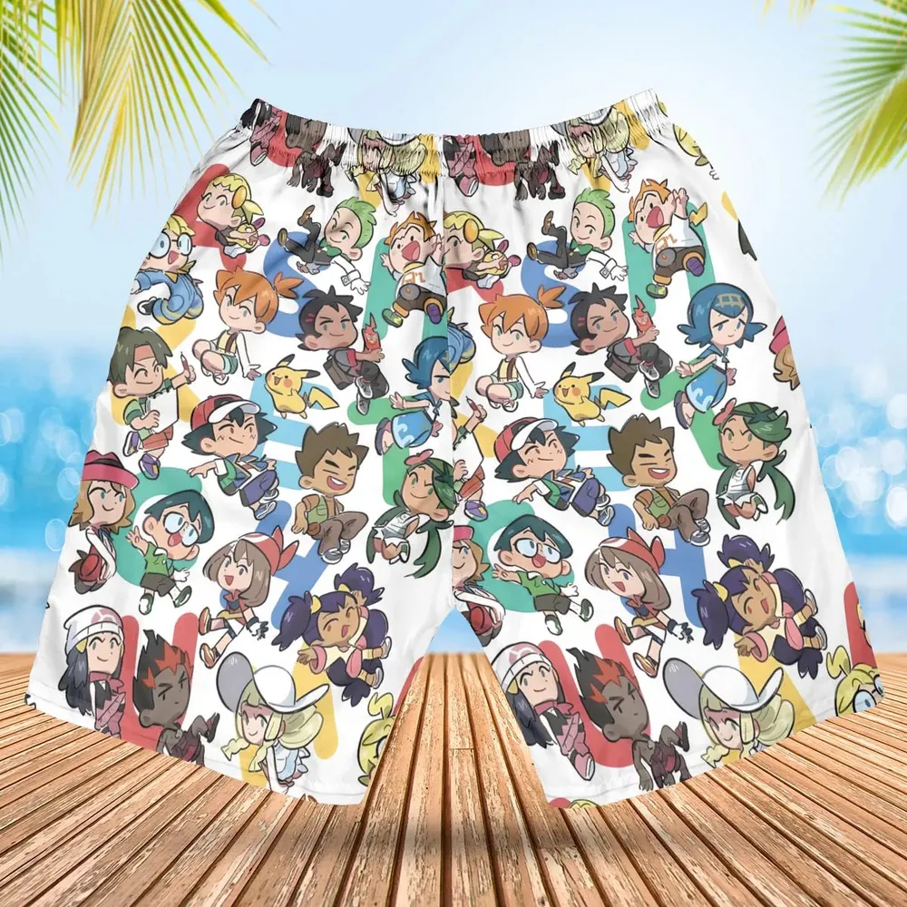 Pokemon Trainer Hawaiian Short - 2