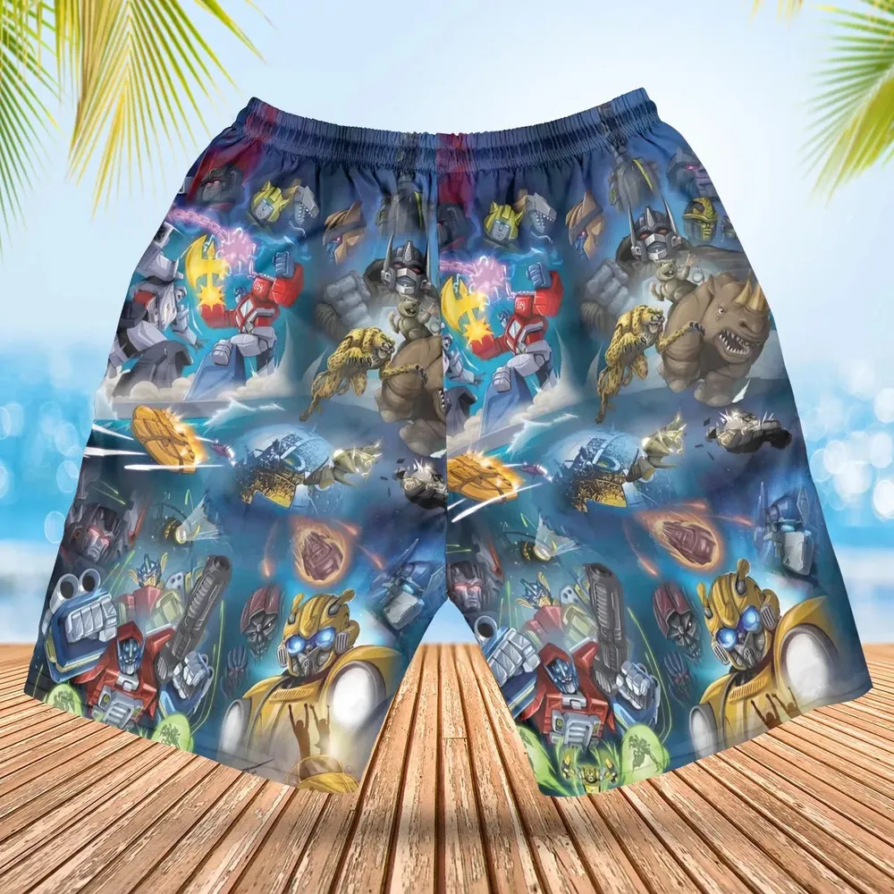 Beast Wars Hawaiian Short - 2