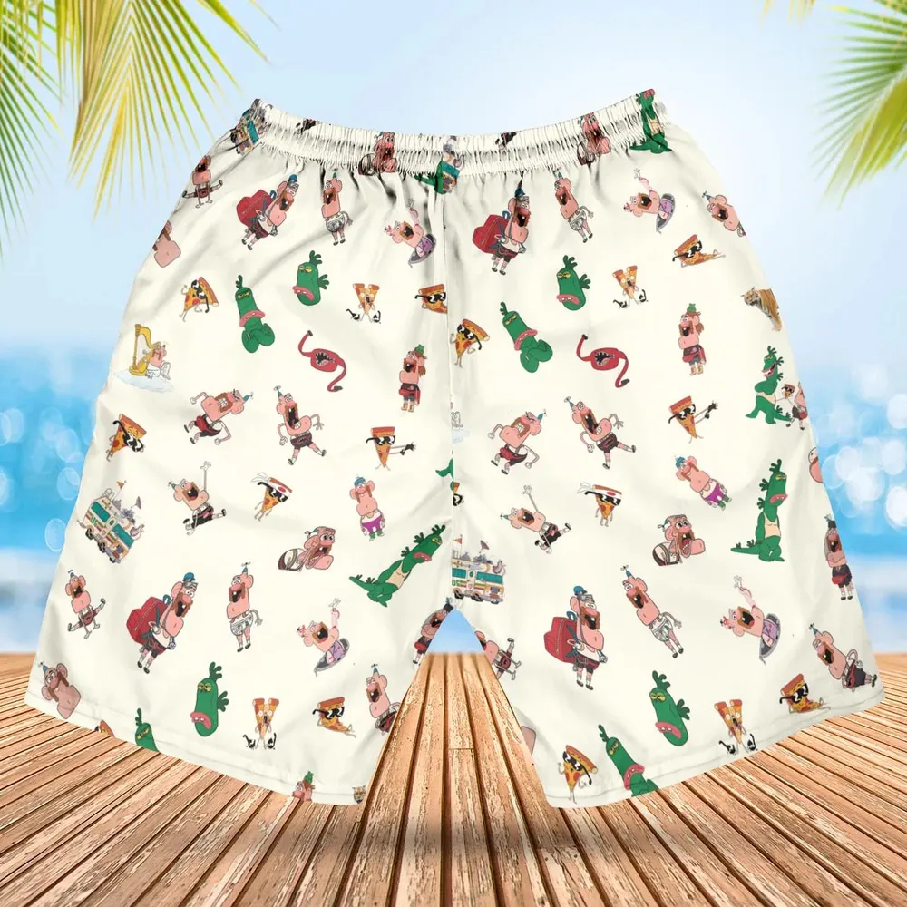 Magic Realism Uncle Grandpa Hawaiian Short - 2