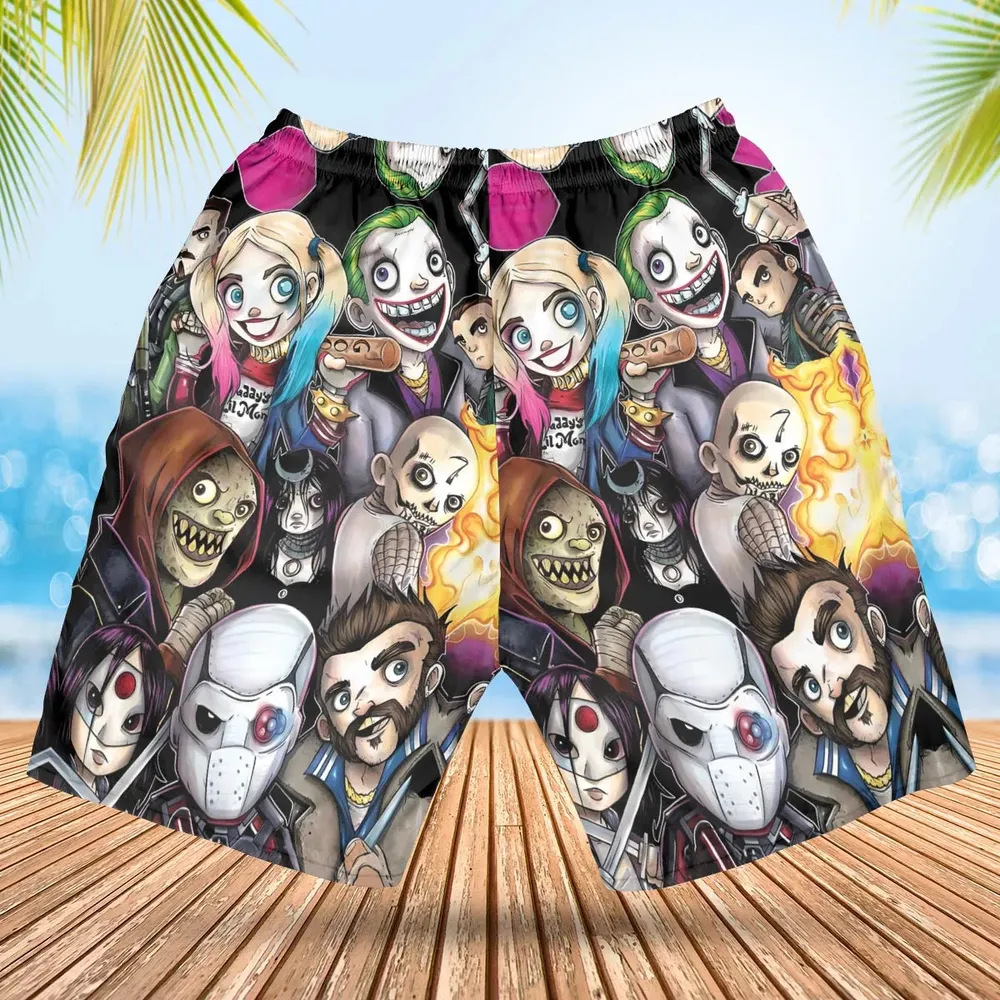 Mini Suicide Squad Hawaiian Short - 2