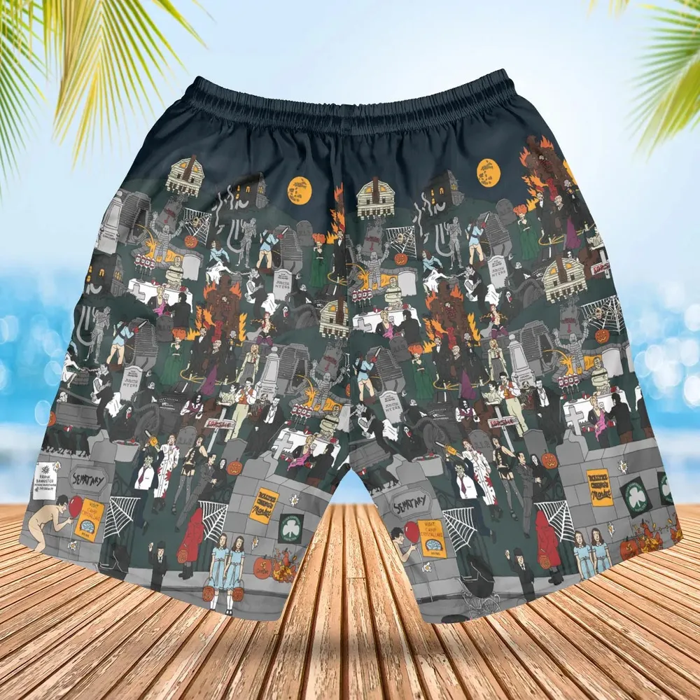 Horror Street Hawaiian Short - 2