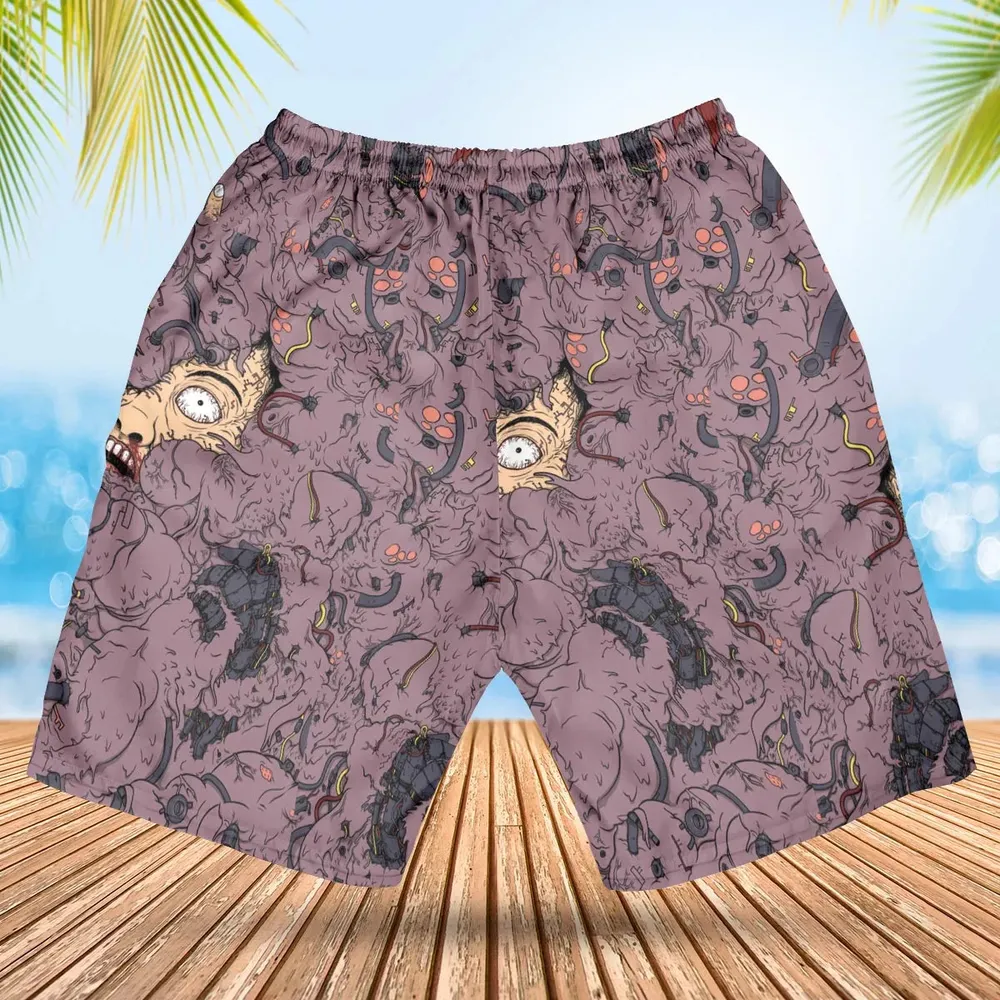Uncontrollable Power Akira Hawaiian Short - 2