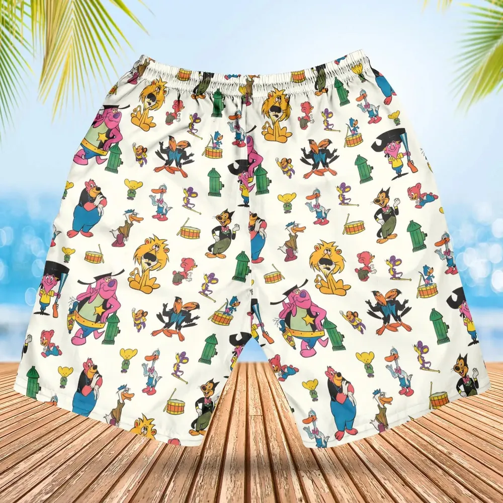 Terrytoons Characters Hawaiian Short - 2