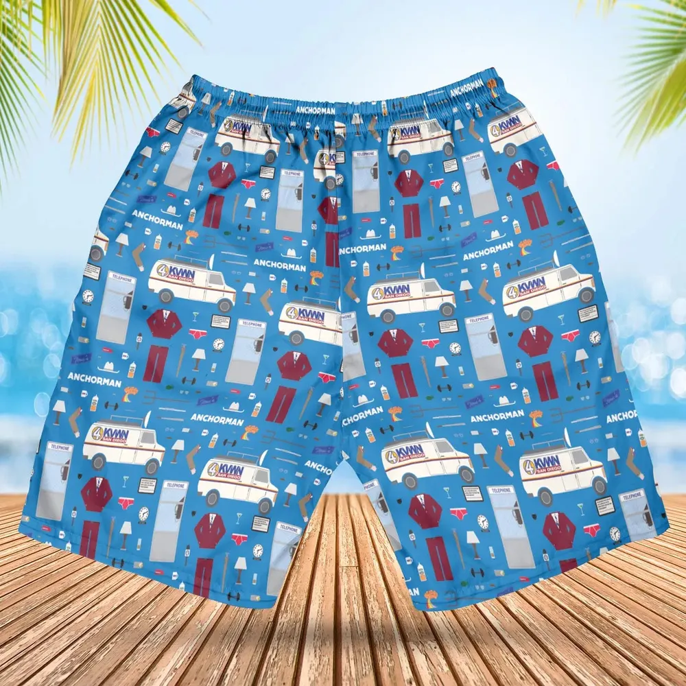 Anchor Chic Anchorman Hawaiian Short - 2