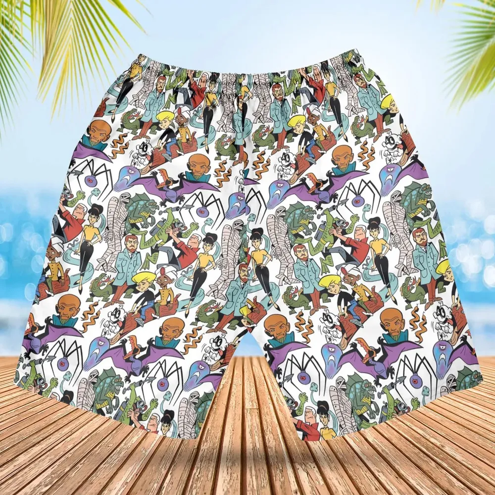The Adventures Jonny Quest Hawaiian Short - 2