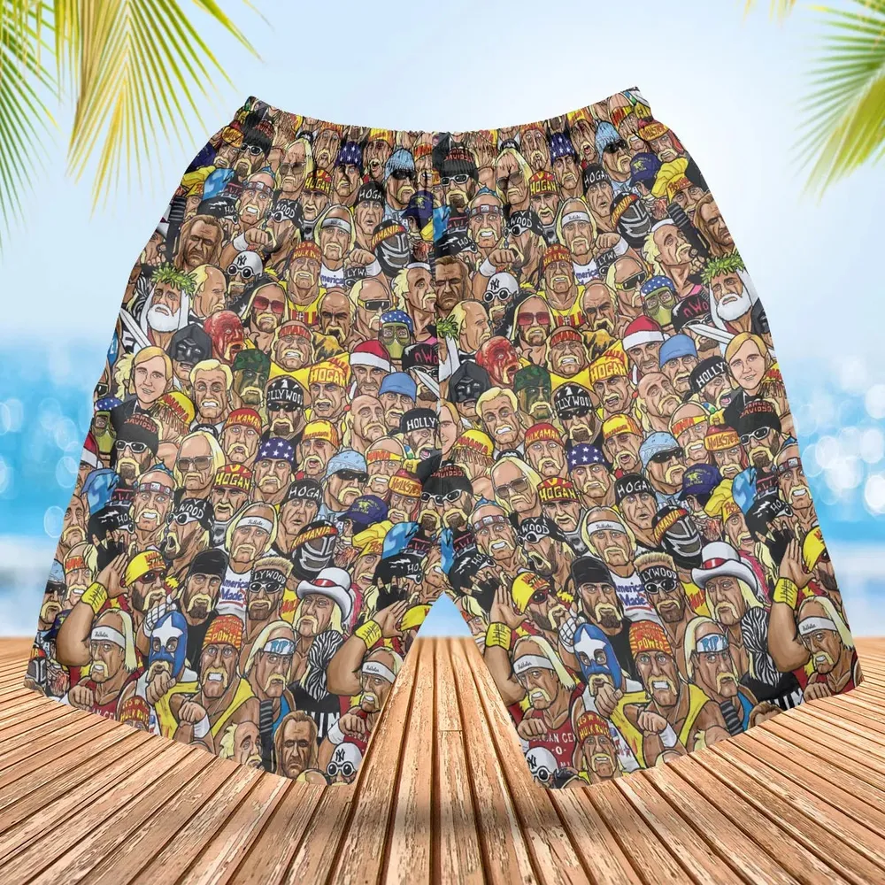 Classic Wrestlers Hawaiian Short - 2