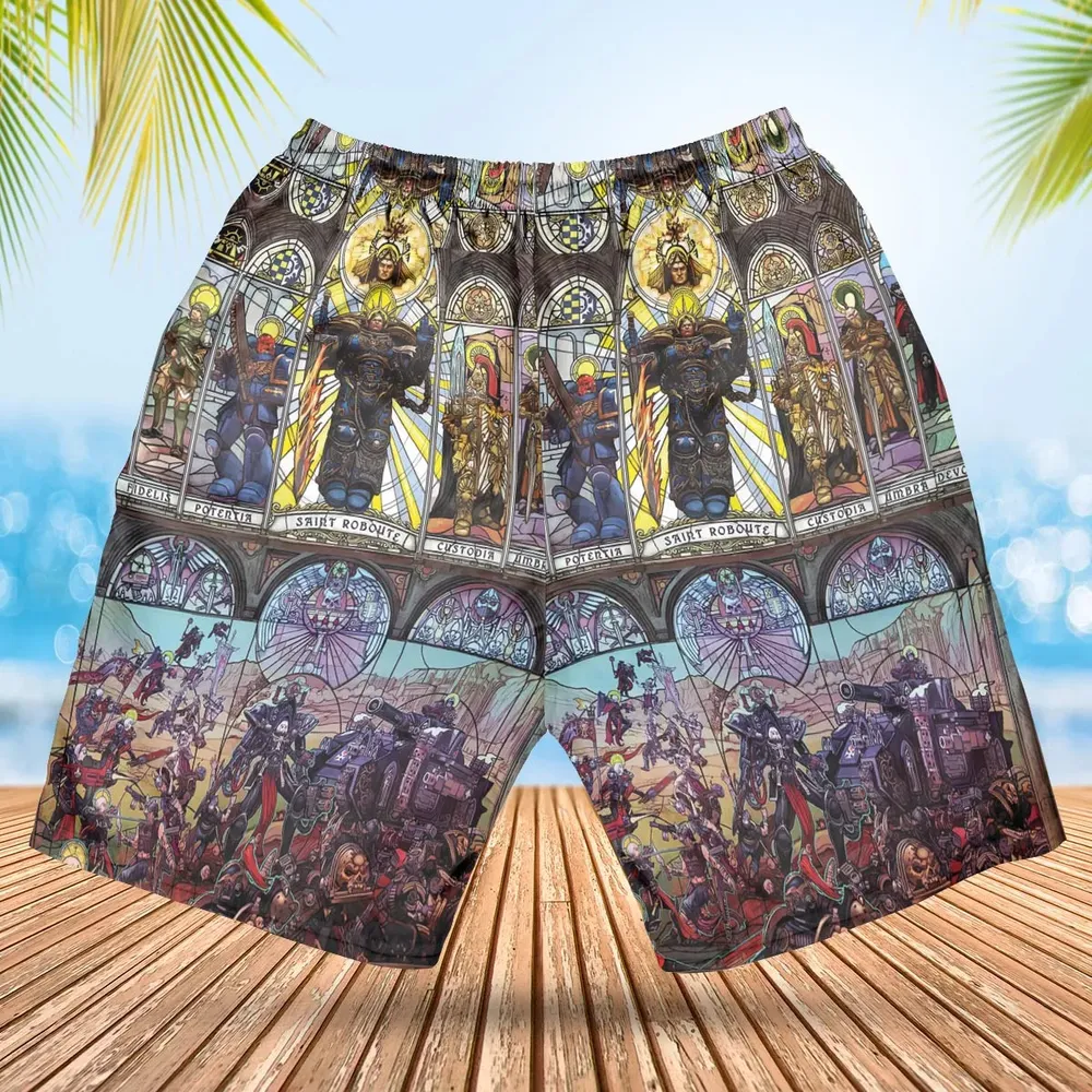 WH40K Library Hawaiian Short - 2