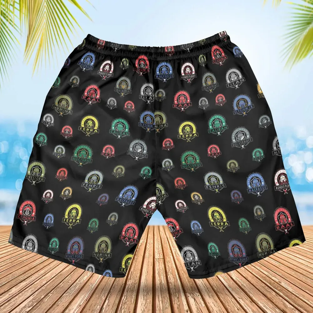 WH40K Loyalist Hawaiian Short - 2