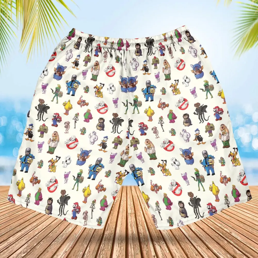Behind The Face Hawaiian Short - 2