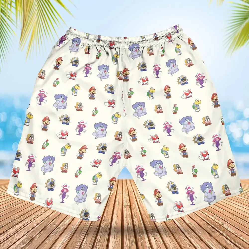 Play In Style Super Mario Hawaiian Short - 2