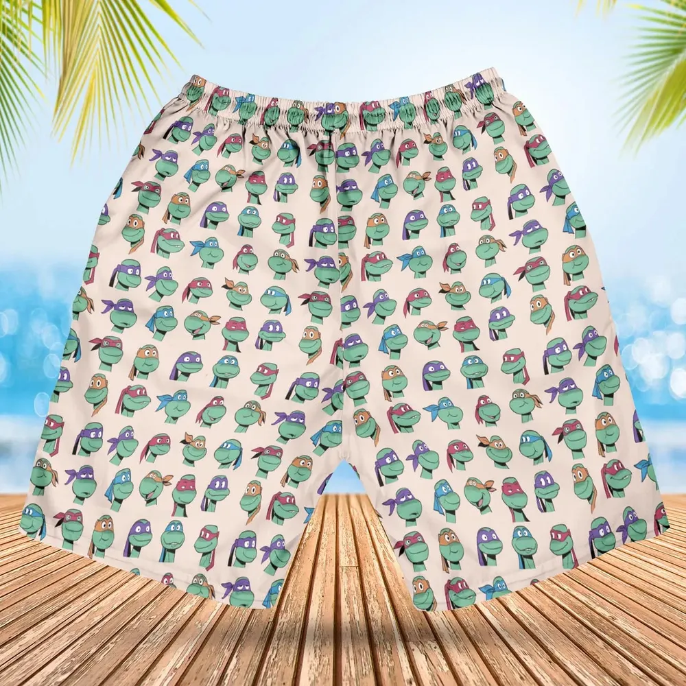 Early Stages TMNT Hawaiian Short - 2