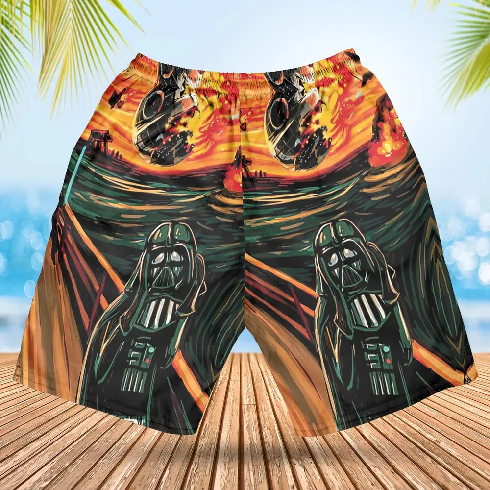 Vader Scream Darth Vader Hawaiian Short - 2